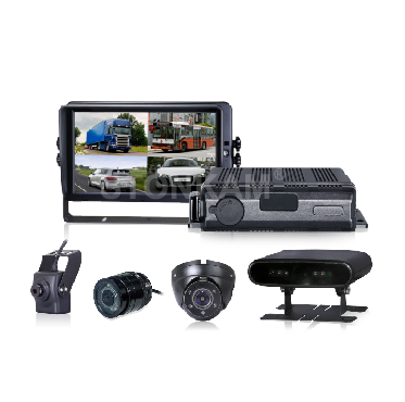 Waterproof 4CH Vehicle DVR System with Driver Fatigue Monitoring System