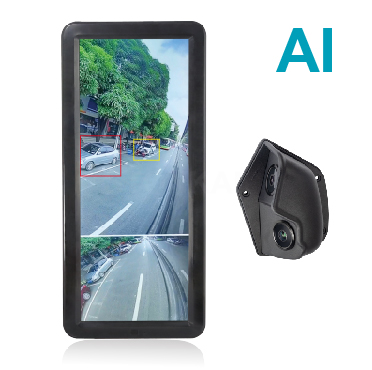 12.3'' HD электронное зеркало заднего вида с IPS экран высокой яркости для мониторинга слепых зон на больших автомобилях