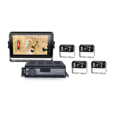 360° Система Кругового Обзора Для Мониторинга Строительной Техники