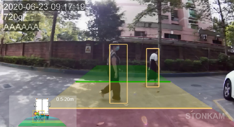 Система обнаружения и распознавания пешеходов в реальном времени