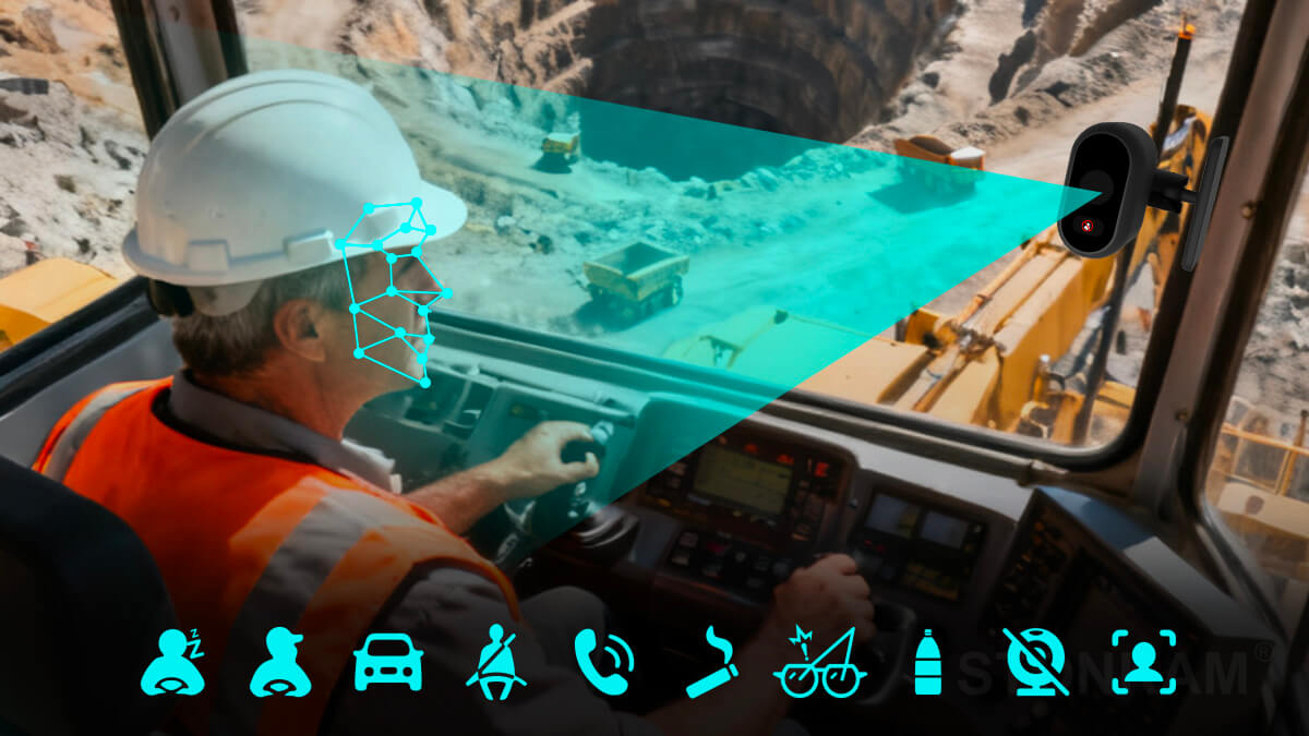 STONKAM 1080P HD Intelligent Pedestrian Detection Camera DMS