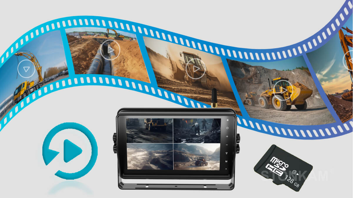 Автомобиль беспроводной видеонаблюдения