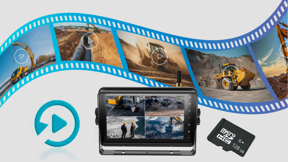 Автомобиль беспроводной видеонаблюдения